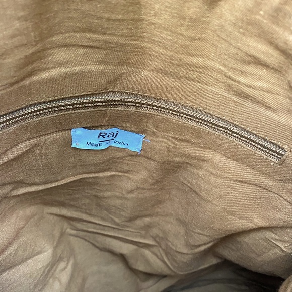 Brand new Raj Tan/Brown Suede Crossbody Purse (NWT) - Picture 11 of 16